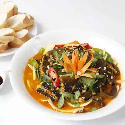 Lươn xào lăn - 100 món ăn Việt